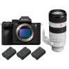 Sony A7R V + FE 70-200mm f/2.8 GM OSS II + 3 Sony NP-FZ100 Sony APPAREIL PHOTO HYBRIDE 4 587,00 € MCZ DIRECT