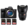 Sony A7R V + FE 12-24mm f/2.8 GM + 3 SanDisk 256GB Extreme PRO UHS-II SDXC 300 MB/s Sony MIRRORLESS CAMERAS €5,412.00 MCZ DIRECT