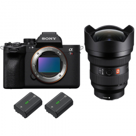 Sony A7R V + FE 12-24mm f/2.8 GM + 2 Sony NP-FZ100 - Cámara Híbrida-1