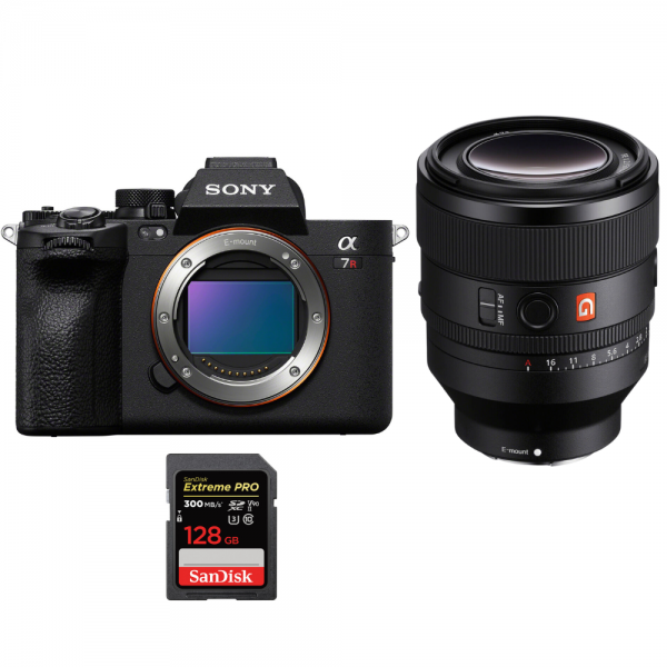 Sony A7R V + FE 50mm f/1.2 GM + 1 SanDisk 128GB Extreme PRO UHS-II SDXC 300 MB/s Sony MIRRORLESS CAMERAS €3,953.00 MCZ DIRECT