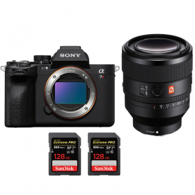 Sony A7R V + FE 50 mm f/1,2 GM + 2 SanDisk Extreme PRO UHS-II SDXC de 128 GB a 300 MB/s - Dispositivo fotográfico híbrido-1 Sony A7R V + FE 50 mm f/1,2 GM + 2 SanDisk Extreme PRO UHS-II SDXC de 128 GB a 300 MB/s - Dispositivo fotográfico híbrido-1
