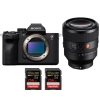 Sony A7R V + FE 50mm f/1.2 GM + 2 SanDisk 256GB Extreme PRO UHS-II SDXC 300 MB/s - Cámara mirrorless|MCZ DIRECT