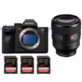Sony A7R V + FE 50 mm f/1,2 GM + 3 SanDisk 256 GB Extreme PRO UHS-II SDXC 300 MB/s - Dispositivo fotográfico híbrido-1