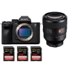 Sony A7R V + FE 50mm f/1.2 GM + 3 SanDisk 256GB Extreme PRO UHS-II SDXC 300 MB/s - Cámara mirrorless|MCZ DIRECT
