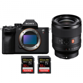 Sony A7R V + FE 35 mm f/1,4 GM + 2 SanDisk 32 GB Extreme PRO UHS-II SDXC 300 MB/s - Dispositivo fotográfico híbrido-1