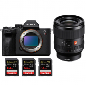 Sony A7R V + FE 35 mm f/1,4 GM + 3 SanDisk 64 GB Extreme PRO UHS-II SDXC 300 MB/s - Dispositivo fotográfico híbrido-1