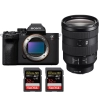 Sony A7R V + FE 24-105mm f/4 G OSS + 2 SanDisk 32GB Extreme PRO UHS-II SDXC 300 MB/s - Appareil Photo Hybride|MCZ DIRECT