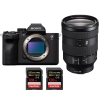 Sony A7R V + FE 24-105 mm f/4 G OSS + 2 SanDisk 128 GB Extreme PRO UHS-II SDXC 300 MB/s - Cámara mirrorless|MCZ DIRECT