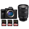 Sony A7R V + FE 24-105mm f/4 G OSS + 3 SanDisk 128GB Extreme PRO UHS-II SDXC 300 MB/s - Appareil Photo Hybride-1