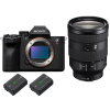 Sony A7R V + FE 24-105mm f/4 G OSS + 2 Sony NP-FZ100 - Hybrid Camera-1