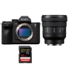 Sony A7R V + FE 12-24mm f/2.8 GM + 3 Sony NP-FZ100 - Hybrid Camera|MCZ DIRECT