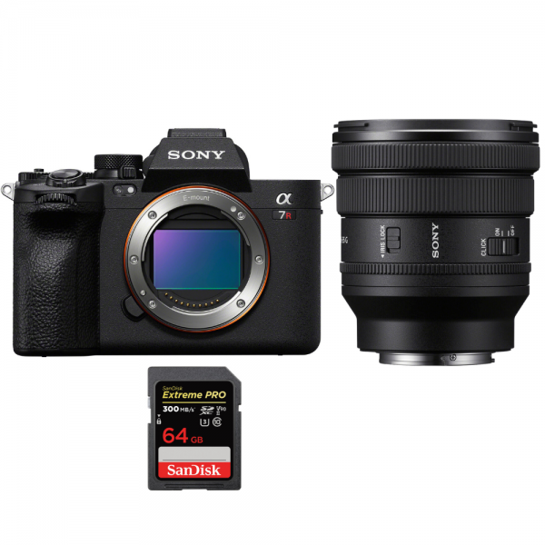 Sony A7R V + FE PZ 16-35mm f/4 G + 1 SanDisk 64GB Extreme PRO UHS-II SDXC 300 MB/s - Appareil Photo Hybride|MCZ DIRECT