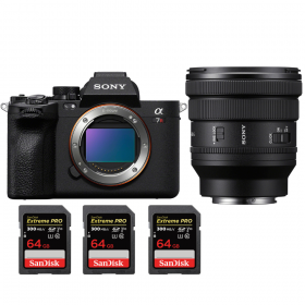 Sony A7R V + FE PZ 16-35mm f/4 G + 3 SanDisk 64GB Extreme PRO UHS-II SDXC 300 MB/s-1