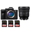 Sony A7R V + FE PZ 16-35 mm f/4 G + 3 SanDisk 128GB Extreme PRO UHS-II SDXC 300 MB/s - Cámara mirrorless Sony CÁMARAS SIN ESPEJO 3.833,00 € MCZ DIRECT