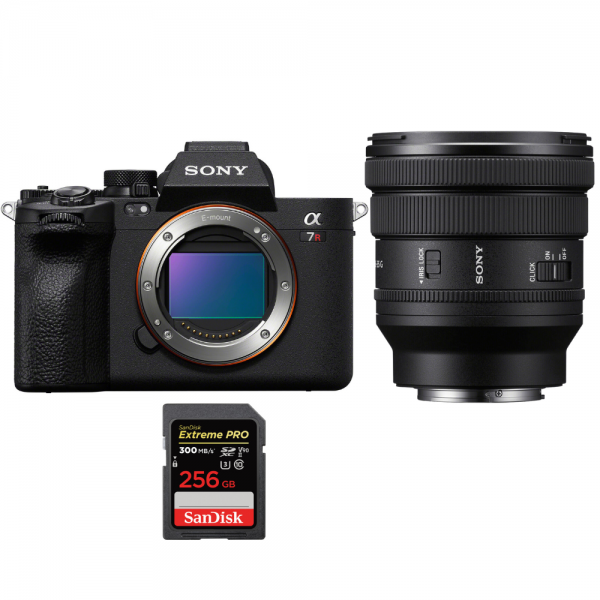 Sony A7R V + FE PZ 16-35mm f/4 G + 1 SanDisk 256GB Extreme PRO UHS-II SDXC 300 MB/s Sony MIRRORLESS CAMERAS €3,550.00 MCZ DIRECT