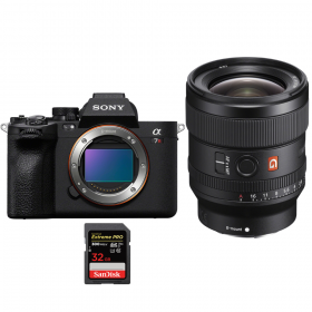Sony A7R V + FE 24 mm f/1,4 GM + 1 SanDisk Extreme PRO UHS-II SDXC de 32 GB a 300 MB/s - Dispositivo fotográfico híbrido-1