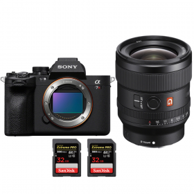 Sony A7R V + FE 24 mm f/1,4 GM + 2 SanDisk 32 GB Extreme PRO UHS-II SDXC 300 MB/s - Dispositivo fotográfico híbrido-1