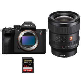 Sony A7R V + FE 24 mm f/1,4 GM + 1 SanDisk Extreme PRO UHS-II SDXC de 64 GB a 300 MB/s - Dispositivo fotográfico híbrido-1