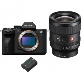 Sony A7R V + FE 24mm f/1.4 GM + 1 Sony NP-FZ100 - Cámara híbrida-1