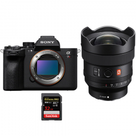 Sony A7R V + FE 14 mm f/1,8 GM + 1 SanDisk Extreme PRO UHS-II SDXC de 32 GB a 300 MB/s - Dispositivo fotográfico híbrido-1