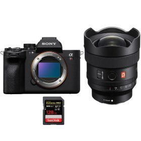 Sony A7R V + FE 14 mm f/1,8 GM + 1 SanDisk Extreme PRO UHS-II SDXC de 128 GB a 300 MB/s - Dispositivo fotográfico híbrido-1