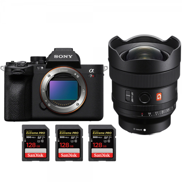 Sony A7R V + FE 14mm f/1.8 GM + 3 SanDisk 128GB Extreme PRO UHS-II SDXC 300 MB/s - Appareil Photo Hybride Sony APPAREIL PHOTO HYBRIDE 3 987,00 € MCZ DIRECT