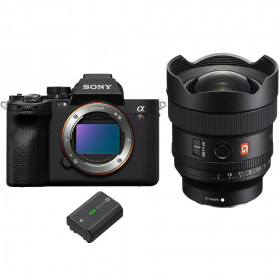 Sony A7R V + FE 14mm f/1.8 GM + 1 Sony NP-FZ100 - Cámara Híbrida-1