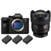 Sony A7R V + FE 14mm f/1.8 GM + 3 Sony NP-FZ100 - Hybrid Camera|MCZ DIRECT