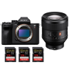 Sony A7R V + FE 85 mm f/1,4 GM + 3 SanDisk Extreme PRO UHS-II SDXC de 128 GB a 300 MB/s - Dispositivo fotográfico híbrido-1