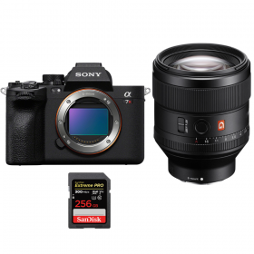 Sony A7R V + FE 85 mm f/1,4 GM + 1 SanDisk 256 GB Extreme PRO UHS-II SDXC 300 MB/s - Dispositivo fotográfico híbrido-1