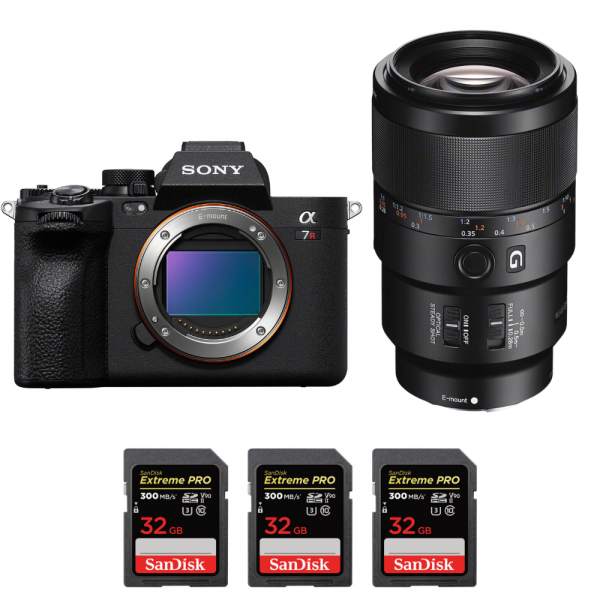 Sony A7R V + FE 90mm f/2.8 Macro G OSS + 3 SanDisk 32GB Extreme PRO UHS-II SDXC 300 MB/s-1