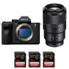 Sony A7R V + FE 90mm f/2.8 Macro G OSS + 3 SanDisk 32GB Extreme PRO UHS-II SDXC 300 MB/s|MCZ DIRECT