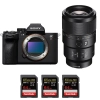 Sony A7R V + FE 90mm f/2.8 Macro G OSS + 3 SanDisk 64GB Extreme PRO UHS-II SDXC 300 MB/s|MCZ DIRECT