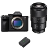 Sony A7R V + FE 90mm f/2.8 Macro G OSS + 1 Sony NP-FZ100 - Appareil Photo Hybride|MCZ DIRECT