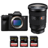 Sony A7R V + FE 24-70mm f/2.8 GM II + 3 SanDisk 32GB Extreme PRO UHS-II SDXC 300 MB/s - Appareil Photo Hybride|MCZ DIRECT