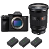 Sony A7R V + FE 24-70mm f/2.8 GM II + 3 Sony NP-FZ100 - Cámara Híbrida|MCZ DIRECT