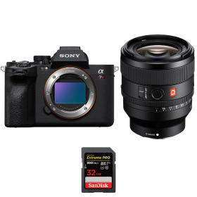 Sony A7R V + FE 50 mm f/1,4 GM + 1 SanDisk Extreme PRO UHS-II SDXC de 32 GB a 300 MB/s - Dispositivo fotográfico híbrido-1