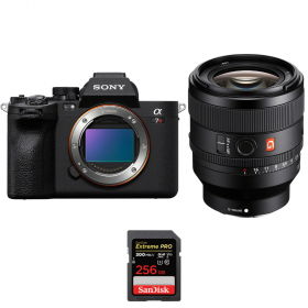 Sony A7R V + FE 50 mm f/1,4 GM + 1 SanDisk Extreme PRO UHS-II SDXC de 256 GB a 300 MB/s - Dispositivo fotográfico híbrido-1