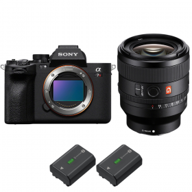 Sony A7R V + FE 50mm f/1.4 GM + 2 Sony NP-FZ100 - Cámara Híbrida-1