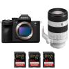 Sony A7R V + FE 70-200mm f/4 Macro G OSS II + 3 SanDisk 64GB Extreme PRO UHS-II SDXC 300 MB/s - Appareil Photo Hybride|MCZ DIRECT Sony A7R V + FE 70-200mm f/4 Macro G OSS II + 3 SanDisk 64GB Extreme PRO UHS-II SDXC 300 MB/s - Appareil Photo Hybride|MCZ DIRECT