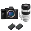 Sony A7R V + FE 70-200mm f/4 Macro G OSS II + 2 Sony NP-FZ100 - Appareil Photo Hybride|MCZ DIRECT