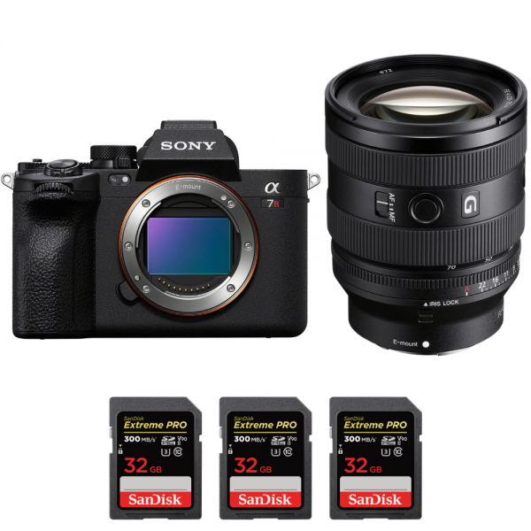 Sony A7R V + FE 20-70mm f/4 G + 3 SanDisk 32GB Extreme PRO UHS-II SDXC 300 MB/s-1