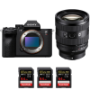 Sony A7R V + FE 20-70mm f/4 G + 3 SanDisk 64GB Extreme PRO UHS-II SDXC 300 MB/s Sony MIRRORLESS CAMERAS €3,585.00 MCZ DIRECT