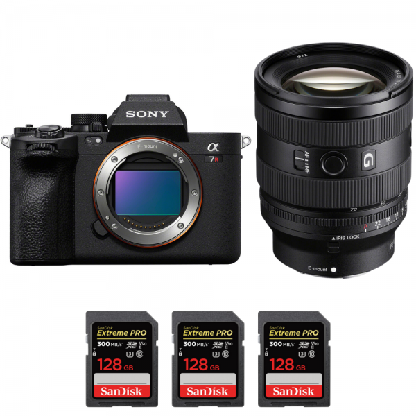 Sony A7R V + FE 20-70 mm f/4 G + 3 SanDisk 128 GB Extreme PRO UHS-II SDXC 300 MB/s - Cámara mirrorless Sony CÁMARAS SIN ESPEJO 3.820,00 € MCZ DIRECT