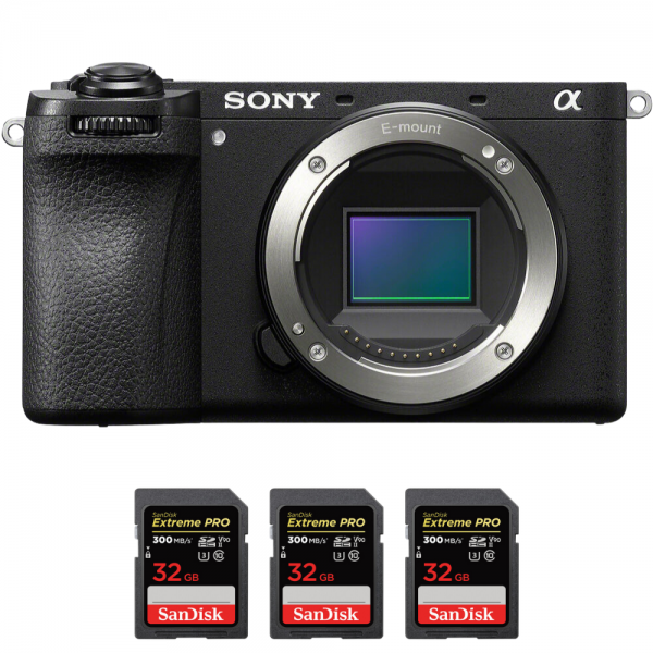 Sony A6700 + 3 SanDisk 32GB Extreme PRO UHS-II SDXC 300 MB/s-1