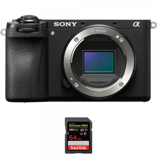 Sony A6700 + 1 SanDisk 64GB Extreme PRO UHS-II SDXC 300 MB/s-1