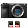 Sony A6700 + 2 SanDisk 64GB Extreme PRO UHS-II SDXC 300 MB/s - Appareil Photo Hybride|MCZ DIRECT