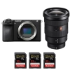 Sony A6700 + FE 16-35mm f/2.8 GM + 3 SanDisk 32GB Extreme PRO UHS-II SDXC 300 MB/s - Appareil Photo Hybride|MCZ DIRECT