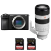 Sony A6700 + FE 70-200mm f/2.8 GM OSS II + 2 SanDisk 32GB Extreme PRO UHS-II SDXC 300 MB/s - Appareil Photo Hybride|MCZ DIRECT