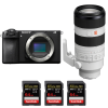 Sony A6700 + FE 70-200mm f/2.8 GM OSS II + 3 SanDisk 64GB Extreme PRO UHS-II SDXC 300 MB/s|MCZ DIRECT